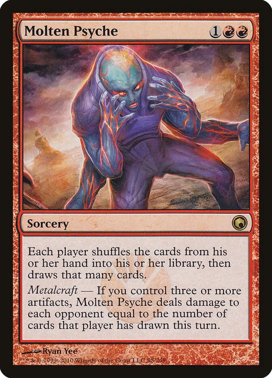 Molten Psyche - Scars of Mirrodin - 98 - Normal