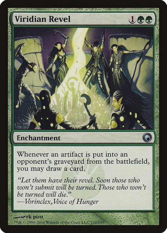 Viridian Revel - Scars of Mirrodin - 132 - Normal