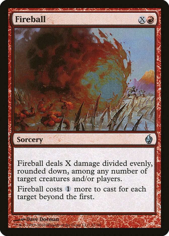 Fireball - Premium Deck Series: Fire and Lightning - 27 - Foil