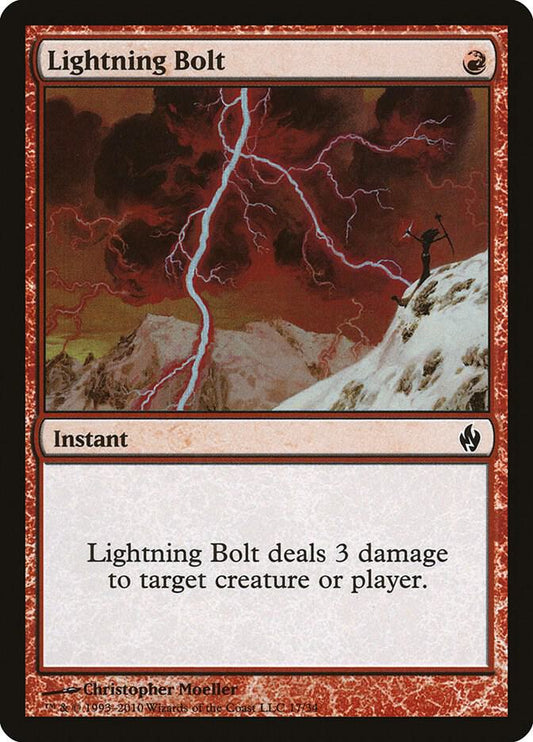 Lightning Bolt - Premium Deck Series: Fire and Lightning - 17 - Foil