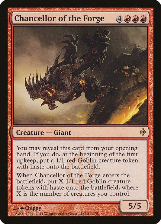 Chancellor of the Forge - New Phyrexia - 81 - Normal
