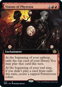 Visions of Phyrexia (Extended Art) - The Brothers' War - 342 - Normal