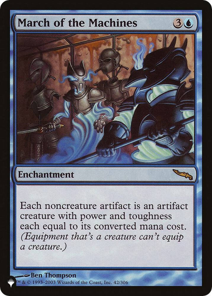 March of the Machines - The List Reprints - 42/306 - Normal