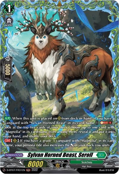 Sylvan Horned Beast, Seroll (FR)