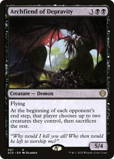 Archfiend of Depravity - Starter Commander Decks - 67
