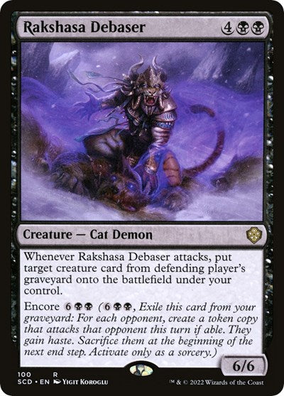 Rakshasa Debaser - Starter Commander Decks - 100