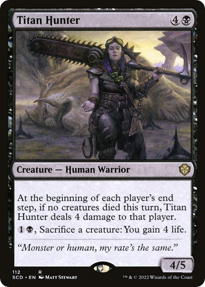 Titan Hunter - Starter Commander Decks - 112