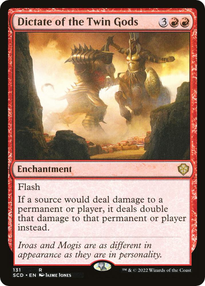 Dictate of the Twin Gods - Starter Commander Decks - 131 - Normal