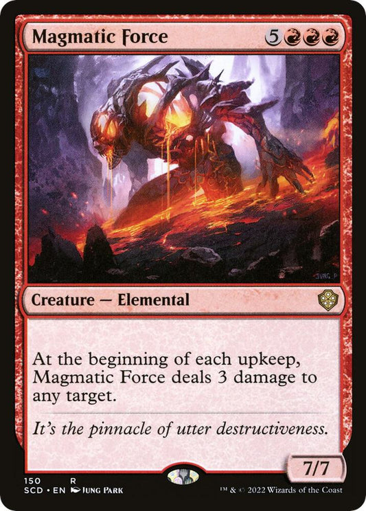Magmatic Force - Starter Commander Decks - 150 - Normal
