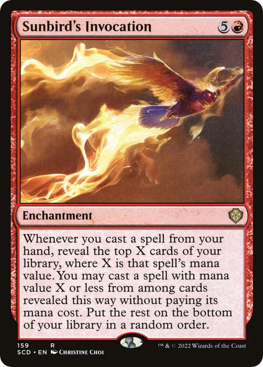 Sunbird's Invocation - Starter Commander Decks - 159 - Normal