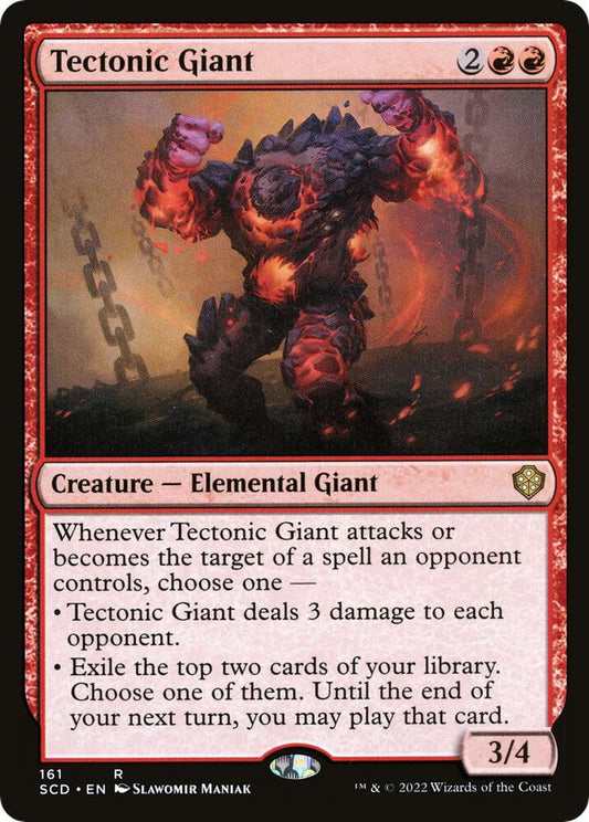 Tectonic Giant - Starter Commander Decks - 161 - Normal