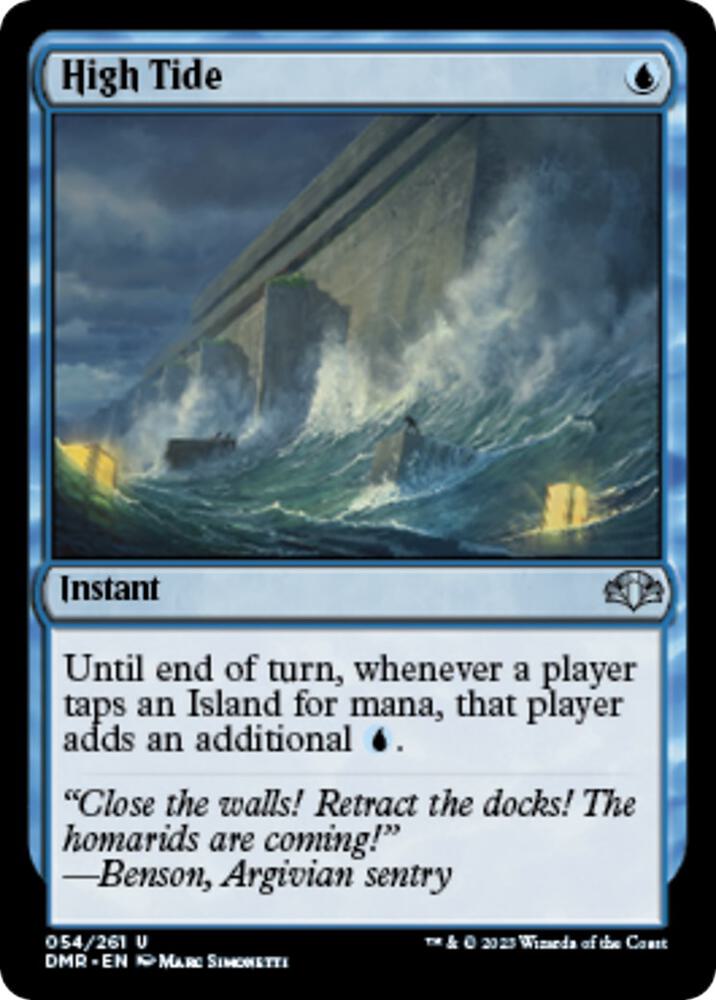 High Tide - Dominaria Remastered - 54 - Foil