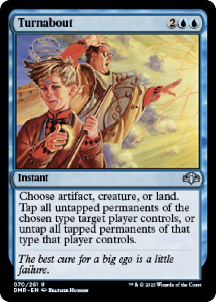 Turnabout - Dominaria Remastered - 70 - Foil