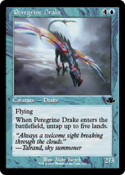 Peregrine Drake (Retro Frame) - Dominaria Remastered - 292 - Normal