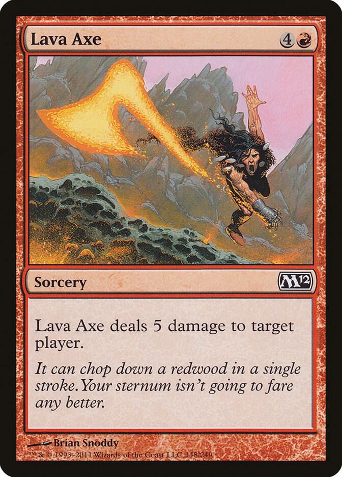 Lava Axe - Magic 2012 (M12) - 148 - Normal