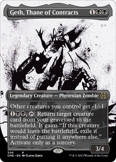Geth, Thane of Contracts (Showcase) - Phyrexia: All Will Be One - 306