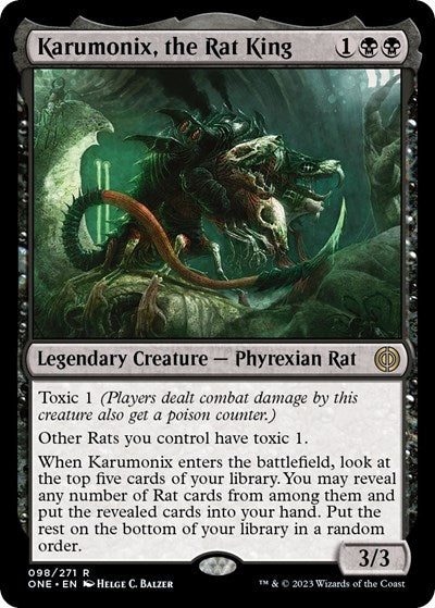 Karumonix, the Rat King - Phyrexia: All Will Be One - 98