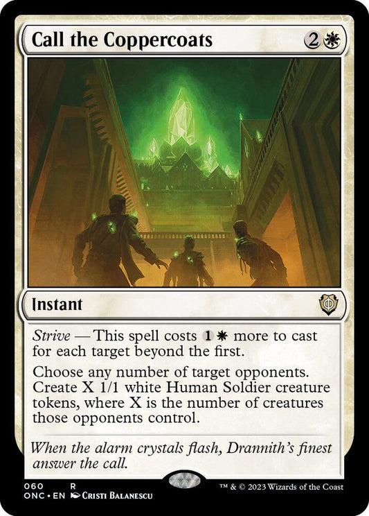 Call the Coppercoats - Commander: Phyrexia: All Will Be One - 60 - Normal