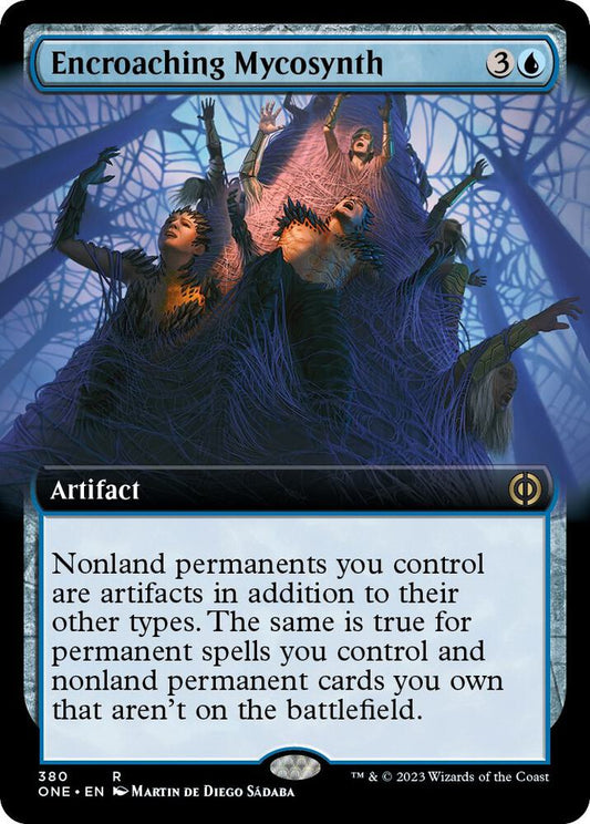 Encroaching Mycosynth (Extended Art) - Phyrexia: All Will Be One - 380 - Foil