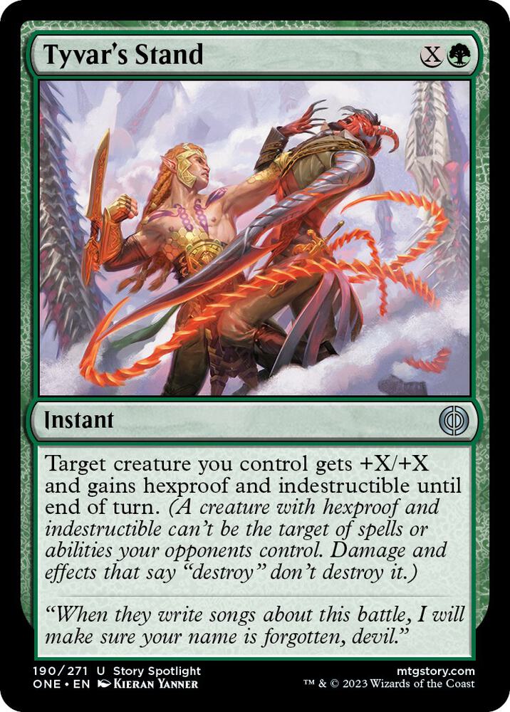 Tyvar's Stand - Phyrexia: All Will Be One - 190 - Normal