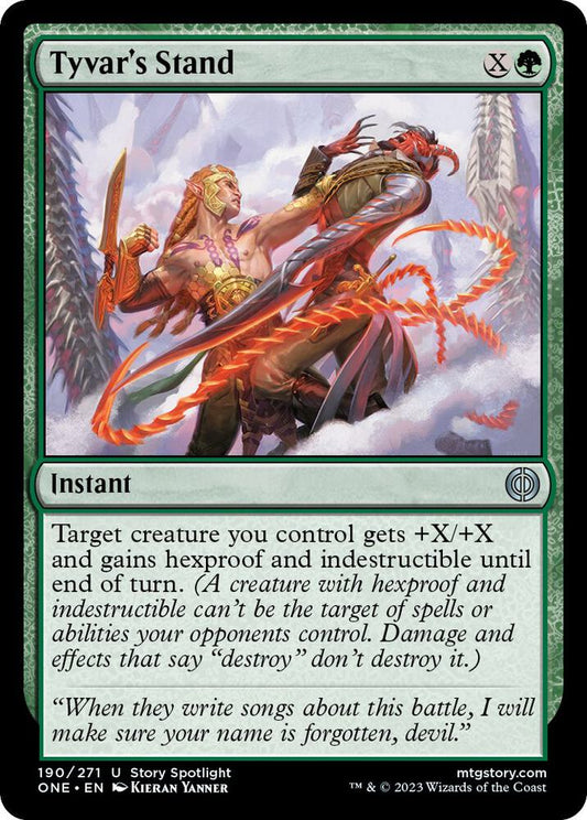 Tyvar's Stand - Phyrexia: All Will Be One - 190 - Normal