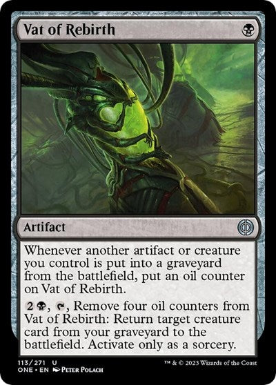 Vat of Rebirth - Phyrexia: All Will Be One - 113 - Foil
