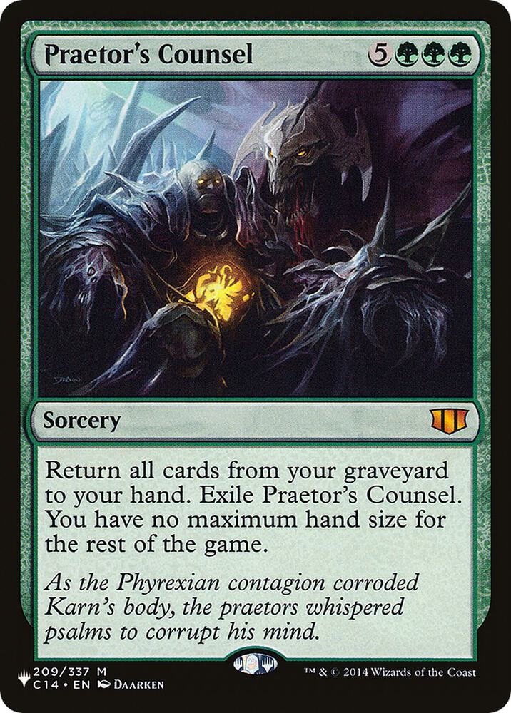 Praetor's Counsel - The List Reprints - 209/337 - Normal