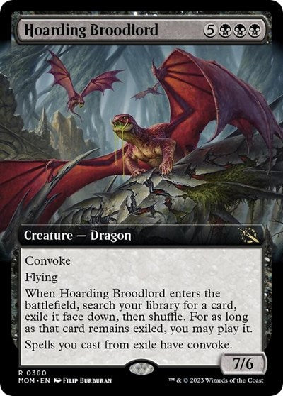 Hoarding Broodlord (Extended Art) - March of the Machine - 360
