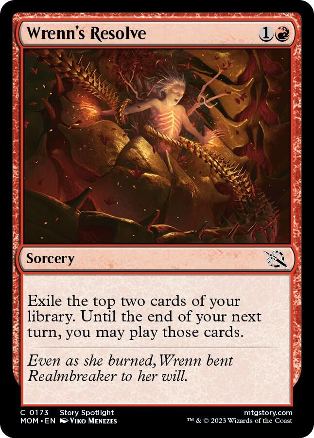 Wrenn's Resolve - March of the Machine - 173 - Foil