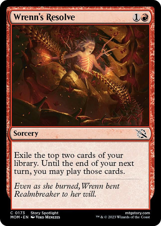Wrenn's Resolve - March of the Machine - 173 - Foil