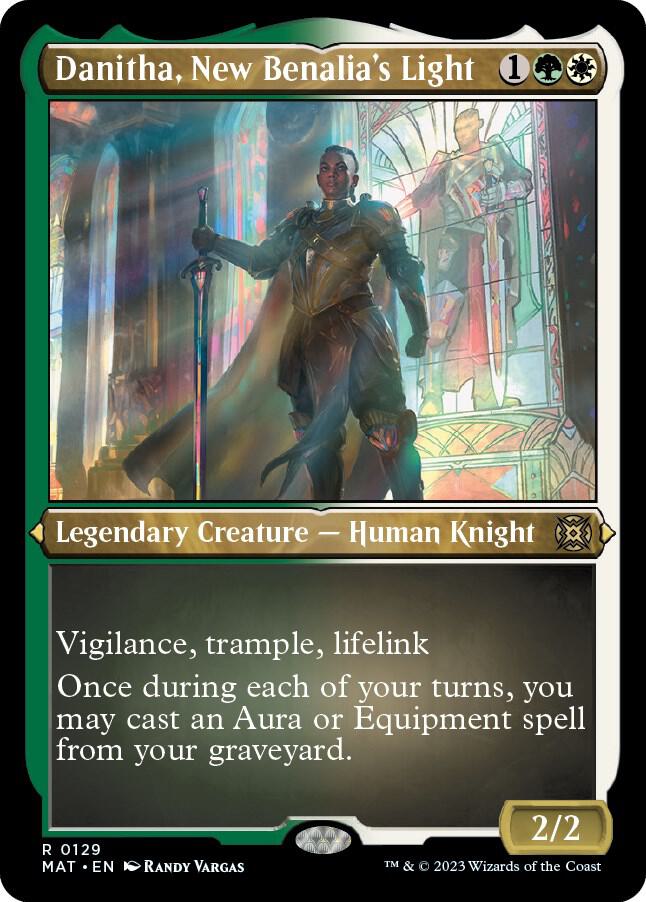 Danitha, New Benalia's Light (Foil Etched) - March of the Machine: The Aftermath - 129 - Foil