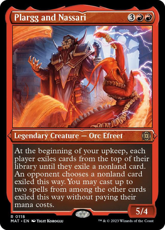 Plargg and Nassari (Foil Etched) - March of the Machine: The Aftermath - 118 - Foil