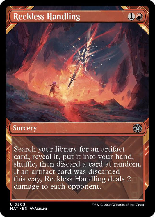 Reckless Handling (Halo Foil) - March of the Machine: The Aftermath - 203 - Foil