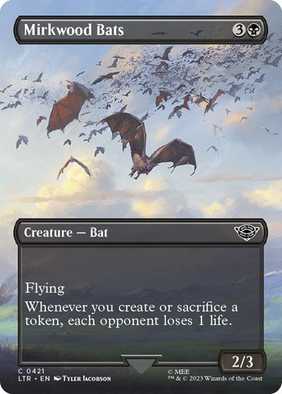 Mirkwood Bats (Borderless) - Universes Beyond: The Lord of the Rings: Tales of Middle-earth - 421