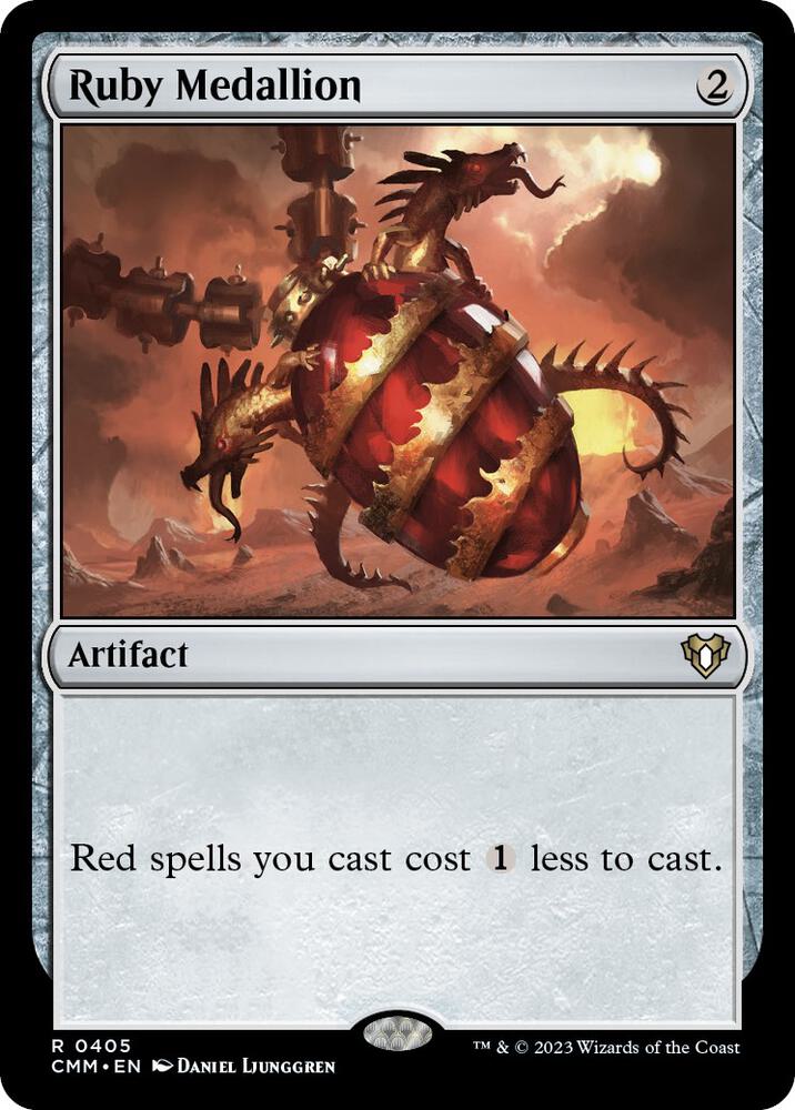 Ruby Medallion - Commander Masters - 405 - Normal