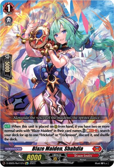 Blaze Maiden, Shahdia (PR)