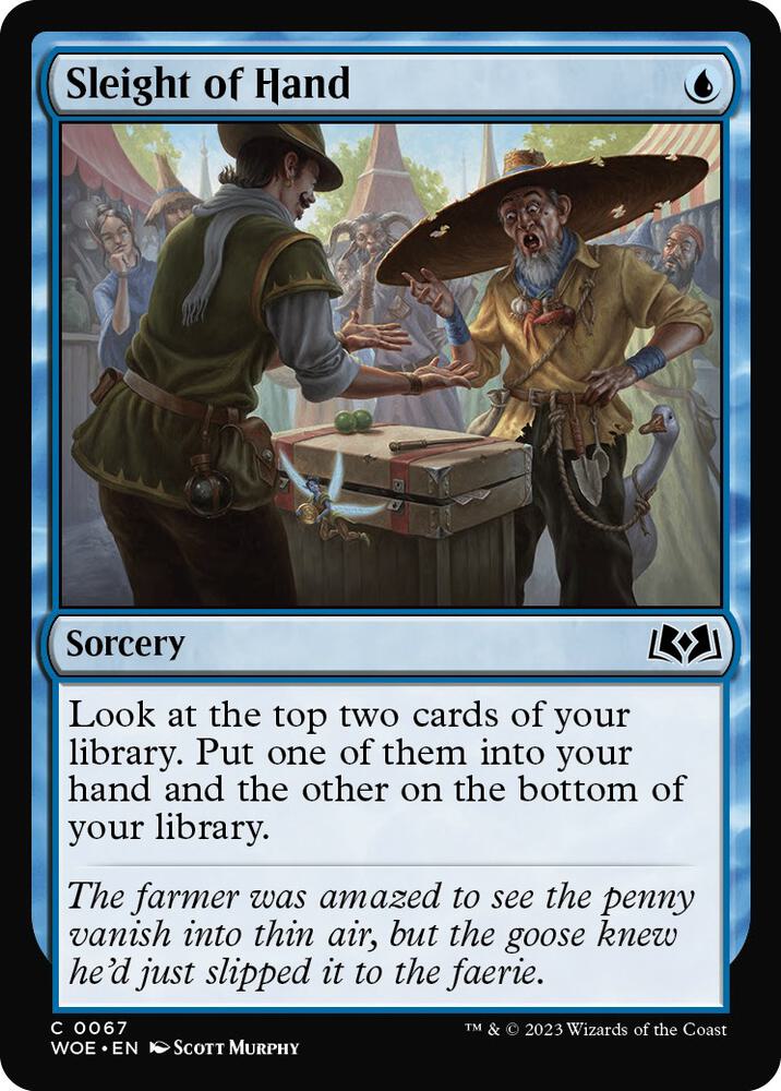 Sleight of Hand - Wilds of Eldraine - 67 - Normal