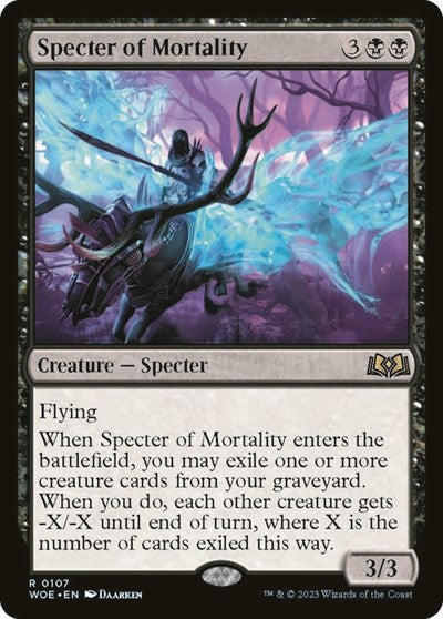 Specter of Mortality - Wilds of Eldraine - 107