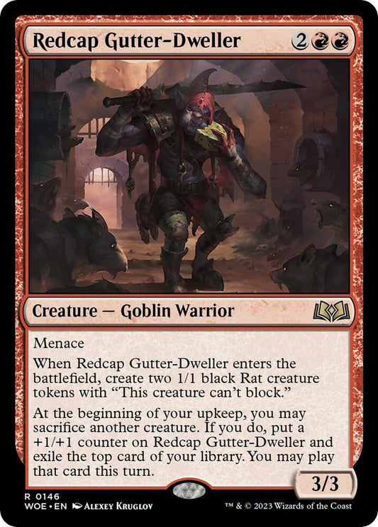 Redcap Gutter-Dweller - Wilds of Eldraine - 146 - Normal