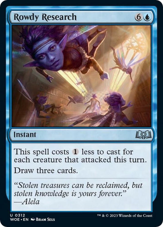 Rowdy Research - Wilds of Eldraine - 312 - Foil