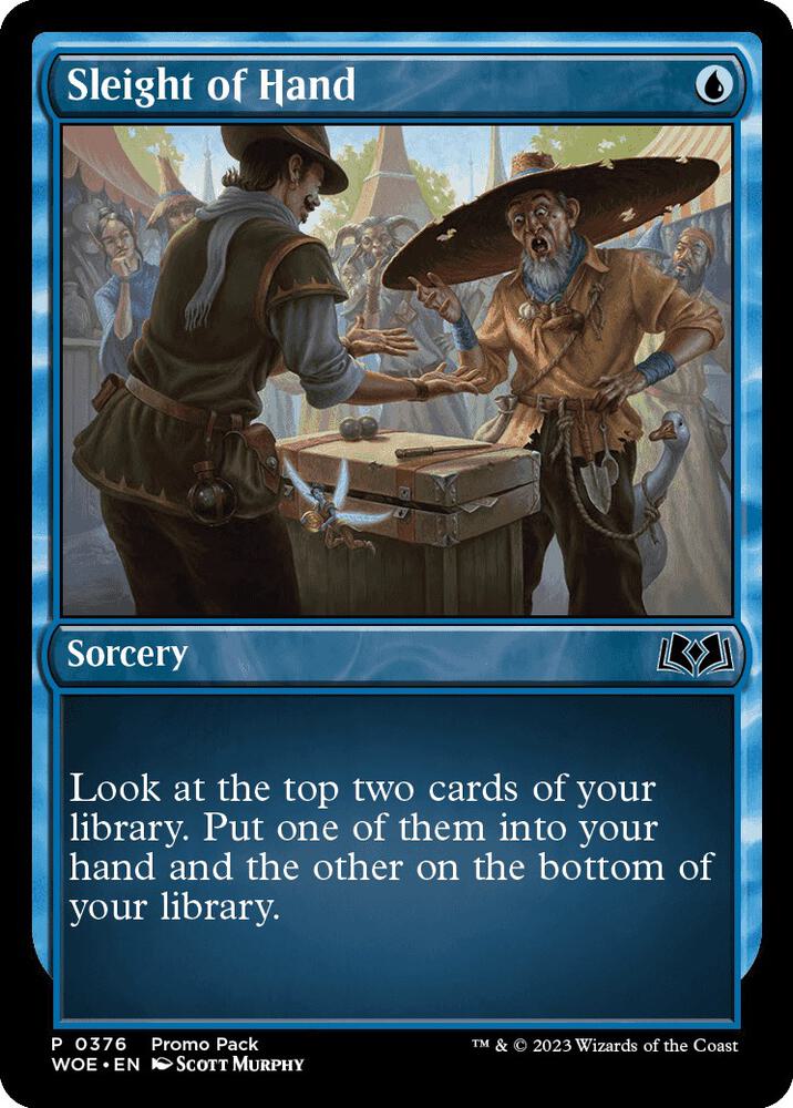 Sleight of Hand - Promo Pack: Wilds of Eldraine - 376 - Normal