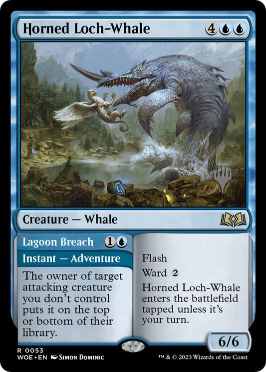 Horned Loch-Whale - Promo Pack: Wilds of Eldraine - 53 - Normal