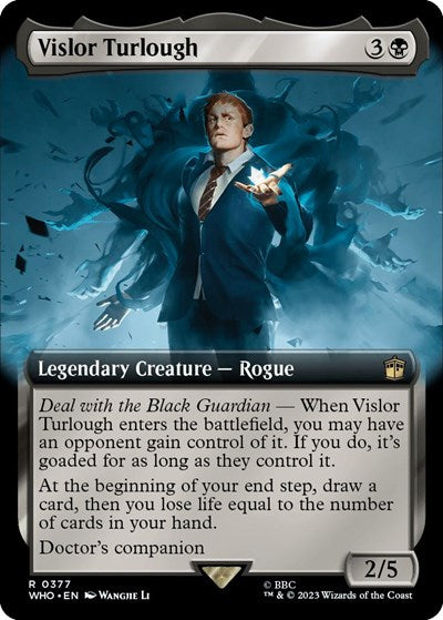 Vislor Turlough (Extended Art) - Universes Beyond: Doctor Who - 377 - Foil