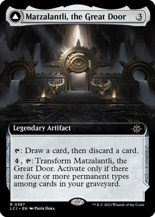Matzalantli, the Great Door (Extended Art) - The Lost Caverns of Ixalan - 387 - Foil