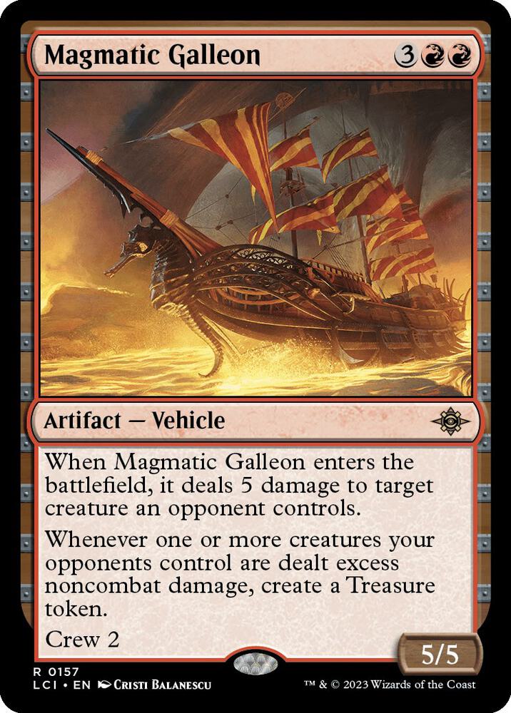 Magmatic Galleon - The Lost Caverns of Ixalan - 157 - Normal