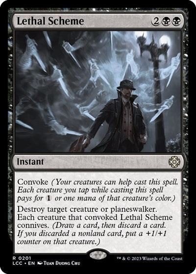 Lethal Scheme - Commander: The Lost Caverns of Ixalan - 201