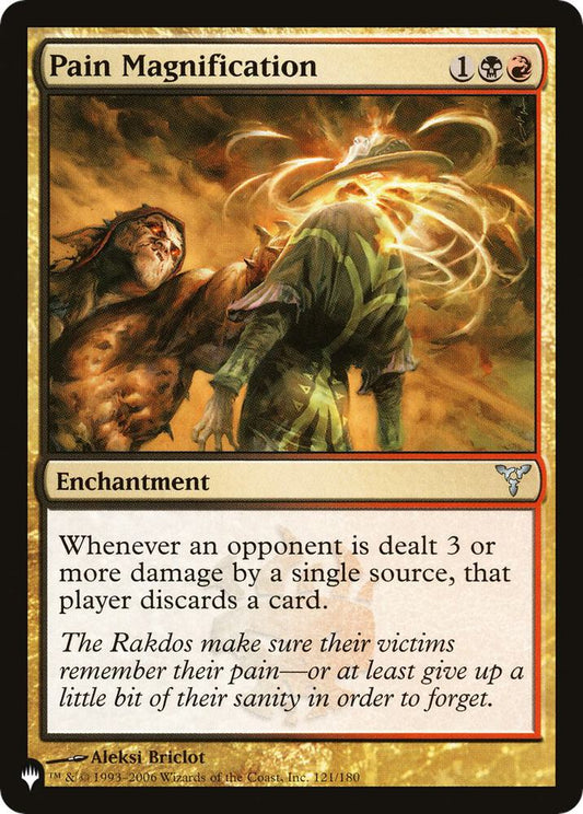 Pain Magnification - The List Reprints - 121/180 - Normal