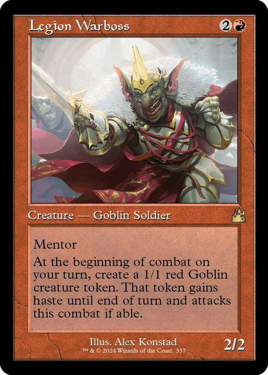 Legion Warboss (Retro Frame) - Ravnica Remastered - 337 - Foil