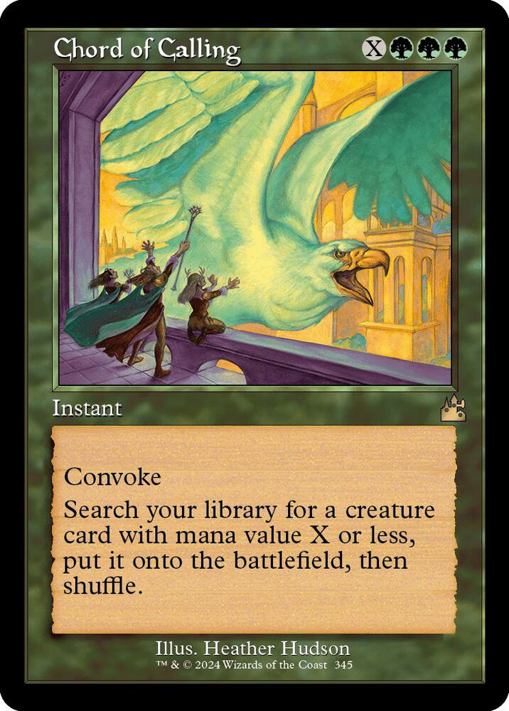 Chord of Calling (Retro Frame) - Ravnica Remastered - 345 - Normal