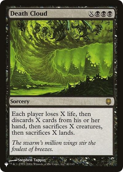 Death Cloud - The List Reprints - 40/165